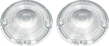 1957 Chevrolet Bel Air, 150, 210, Nomad; Park Lamp Lens; Clear; OE Style; Pair