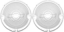 1957 Chevrolet Bel  Air, 150, 210, Nomad; Park Lamp Lenses; Clear; with Bow Tie; Pair