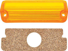 1957 Chevrolet Amber License Lamp Lens