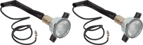 1955-57 Chevrolet, Wagon, Nomad, Sedan Delivery; 1955-58 Cameo; License Lamp Assembly Set