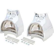 1957 Chevrolet Bel Air, 150, 210, Nomad; Tail Lamp Housings; Die-Cast; with Hardware; Pair