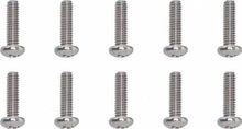 1957 Chevy Bel Air, 150, 210, Nomad; Park Lamps, Tail Lamps, Back up Lamps Lens Screw Set; 10 Piece Set