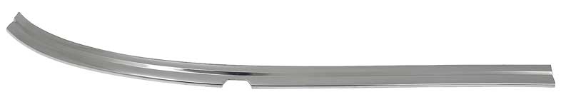 TF401229 - 1957 Chevy Bel Air, 150, 210, Nomad; Lower Windshield Molding; RH Passenger Side;Stainless Steel
