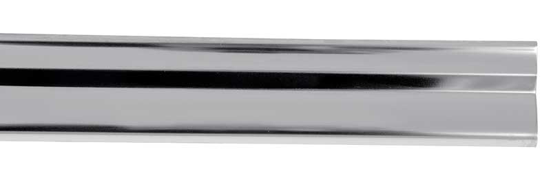 TF401229 - 1957 Chevy Bel Air, 150, 210, Nomad; Lower Windshield Molding; RH Passenger Side;Stainless Steel