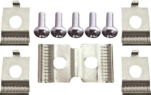1955-56 Chevrolet Deluxe Heater 5 Piece Cable Retainer Clip Set