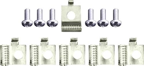 1957 Chevrolet Deluxe Heater 6 Piece Cable Retainer Clip Set