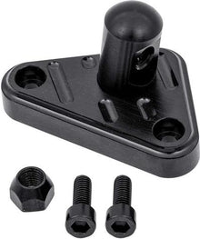 1985-91 TPI Engines Lokar Throttle Cable Bracket - Single Hole - Black Finish