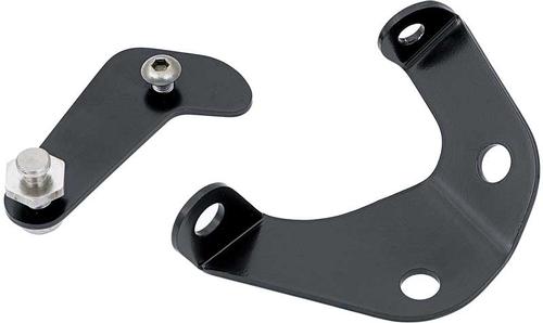 1992-93 LT1 - Black Stainless Steel Lokar Throttle and Kickdown Cable Bracket Set