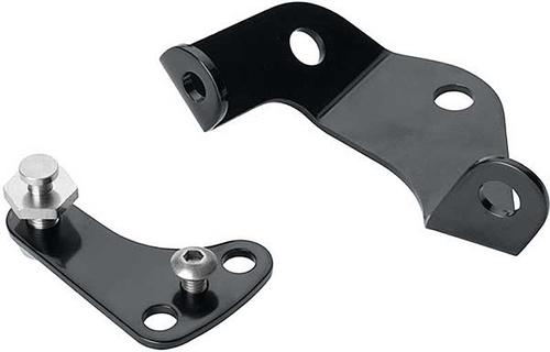 1994 & Later LT1/LT4 - Black Stainless Steel Lokar Throttle and Kickdown Cable Bracket Set