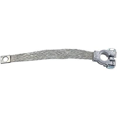 1955-58 Bel  Air, 150, 210, Impala, Biscayne, 1955-59 Chevy Truck; Battery Ground Strap; Negative; L6 or V8; without AC;