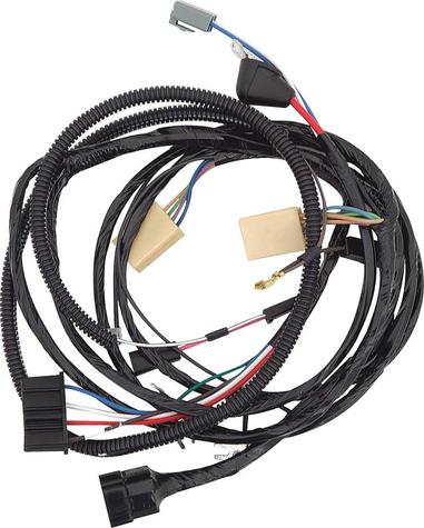 1956 Chevrolet Bel Air, 150, 210, Nomad; Front Light Wiring Harness; ALTDE; with Stock Generator