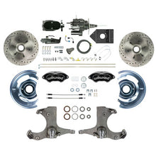 The Right Stuff 1960-62 GM Truck/Sub Hydraulic Assist Front Disc Brake Kit Black Wilwood Caliper - (THB6016BYP)