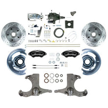The Right Stuff 1963-66 Chevy Truck Hydro Boost Disc Brake Conversion Kit Black Wilwood Calipers - (THB6325BXP)