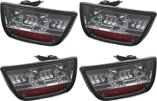2010-13 Chevy Camaro LED Tail Lights - Smoke