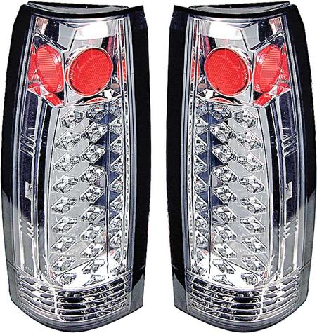 1988-99 GM Truck Chrome LED Tail Lamps