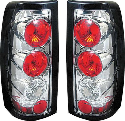 1992-02 GM Truck Chrome Altezza G2 Tail Lamps