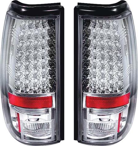 2003-06 Silverado / Sierra Truck Chrome LED Tail Lamps