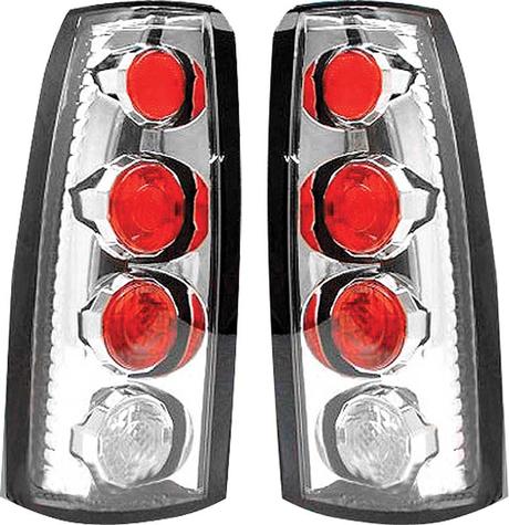 1988-99 GM Truck Chrome Altezza Tail Lamps