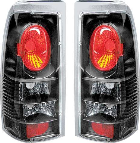 1999-02 Silverado / Sierra Black Truck Altezza Tail Lamps