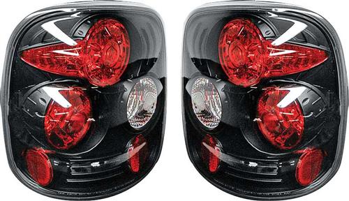 1999-04 Silverado / Sierra Stepside Black Truck Altezza Tail Lamps