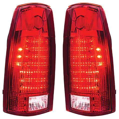 1988-00 Chevrolet C1500; 1988-00 GMC C1500; 24 LED Tail Lamps; 6 LED Reverse Lamps