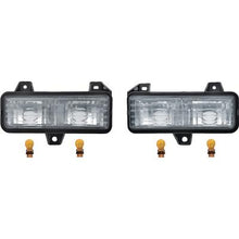 1989-91 Chevy, GMC Pickup, Crew Cab; Park Lamp Set; For Single Sealed Beam Models; Pair