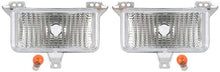 1983-88 Chevy, GMC Pickup, Blazer, Suburban; Custom Park Lamp Set; w/Single Rectangle Headlight