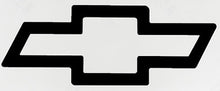 Trim Parts 1947-87 Chevy Bowtie Decal - Black - (TPG-9120)