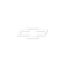 Trim Parts 1947-66 Chevy Bowtie Decal - White - (TPG-9123)
