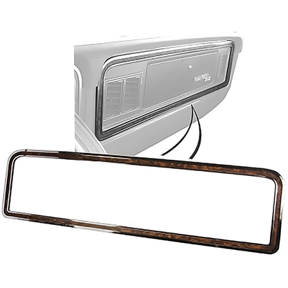 TR1004388A - 1973-79 Ford F-Series, 1978-79 Bronco; Dash Trim; Around Glove Box Door; Woodgrain Accent