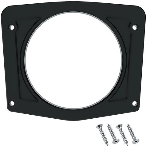 1966-77 Ford Bronco; Billet Instrument Gauge Bezel; Black Anodized