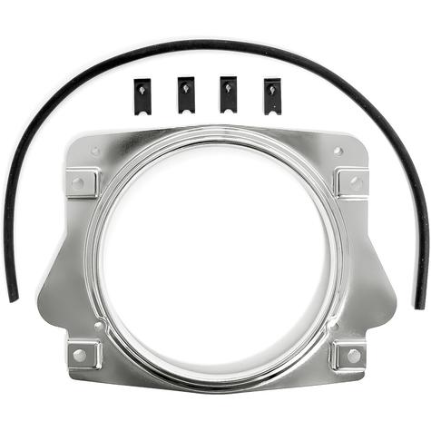 1966-77 Ford Bronco; Instrument Cluster Bezel; Chrome