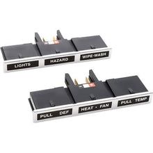 1973 Bronco; Dash Control Light Set; With Hazard