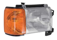 1987-91 Ford F-150, F-250, F-350, Bronco; Headlamp Assembly; w/o Chrome Trim; Passenger Side
