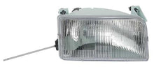 1992-97 F-150, F-250 Truck. Bronco Headlight Assembly; w/o Chrome Trim; Passenger Side