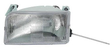 1992-97 F-150, F-250 Truck. Bronco Headlight Assembly; w/o Chrome Trim; Drivers Side