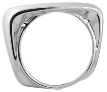 1961-66 Ford F-Series Truck; Headlamp Door/Trim Ring/Bezel; RH; Chrome