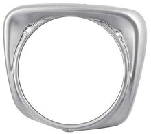 1961-66 Ford F-Series Truck; Headlamp Door/Trim Ring/Bezel; RH; Plain Steel