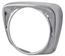 1961-66 Ford F100,F250,F350; Headlight Door; Polished Aluminum; LH Driver Side