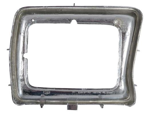 1978-79 Ford F-Series Truck/Bronco; Rectangular Headlight Door; Chrome; LH Driver Side