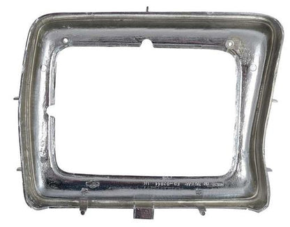 1978-79 Ford F-Series Truck/Bronco; Rectangular Headlight Door; Chrome; LH Driver Side