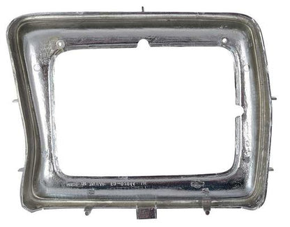 1978-79 Ford F-Series Truck/Bronco; Rectangular Headlight Door; Chrome; RH Passenger Side