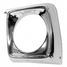 1967-69 Ford F100, F250, F350 Pickup Truck; Headlamp Bezel; LH Driver Side; Anodized Aluminum