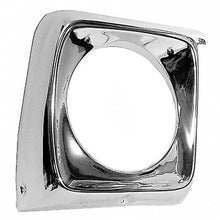 1967-69 Ford F100, F250, F350 Pickup Truck; Headlamp Bezel; RH Passenger Side; Anodized Aluminum