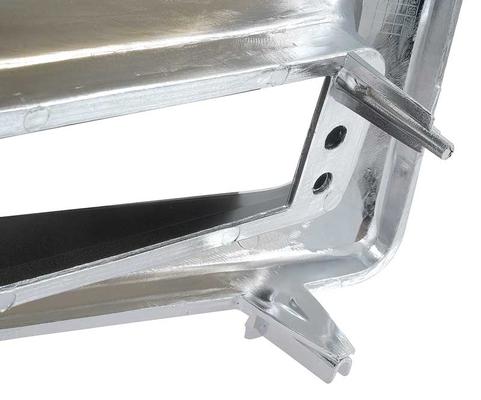 1980-86 Ford F-Series Truck/Bronco; Headlamp Bezel; RH; Chrome / Dark Argent