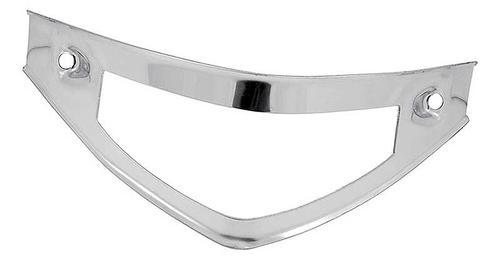 1951-52 Ford F1, F2, F3, F4 Truck; Park Lamp Door Trim Ring; LH Or RH; Stainless Steel