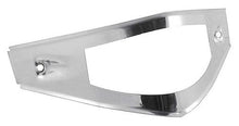 1953-54 Ford F100. F250, F350 Truck; Park Lamp Door Trim Ring; LH Or RH; Stainless Steel