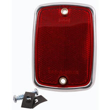 1973-75 Ford F-Series Truck/1967 Bronco; Rear Bedside Reflector; Type 4; Red