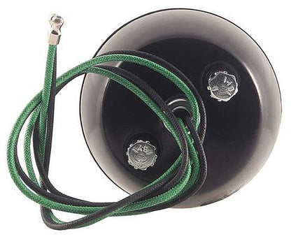1933-52 Ford Car, Truck; Tail Lamp Assembly; Duolamp Style 12 volt; Black; RH Passenger Side