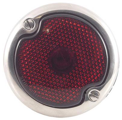 1933-52 Ford Car, Truck; Tail Lamp Assembly; Duolamp Style 12 volt; Black; RH Passenger Side